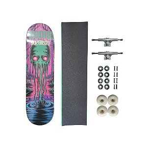 Skate de marfim juvenil completo PRODIGY SKATEBOARDS Pântano