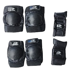 Kit de proteção de skate infantil baby Mormaii