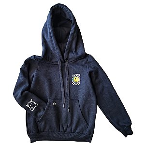 Moletom canguru peluciado SkateKids Smile