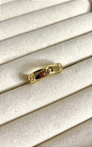 Aliança inspiração Cartier