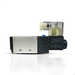 Válvula solenoide direcional 5/2 vias 110v