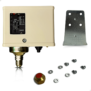Pressostato Compressor Sensor De Ar 145 Psi 10 Bar Rosca 1/4