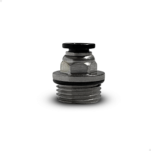 Conexão reta 6mm rosca 3/8