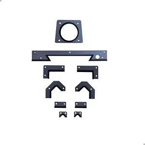Raspadores / Limpadores Torno Logic 220 Nardini 10 Peças