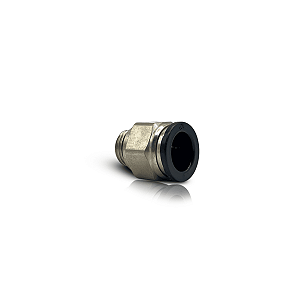 Conexão reta 12mm rosca 1/4