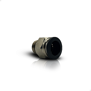 Conexão reta 14mm rosca 3/8