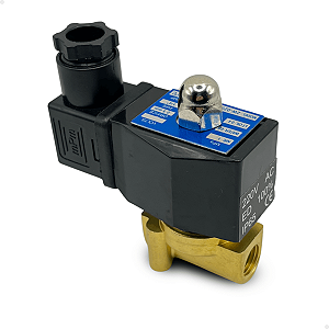Válvula de processo solenoide 220v NF 2/2 vias rosca 1/4 BSP