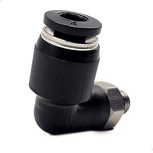 Conexão cotovelo 4mm + rosca M5