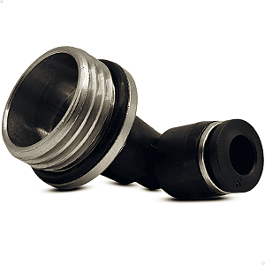 Conexão cotovelo 6mm + rosca 1/2