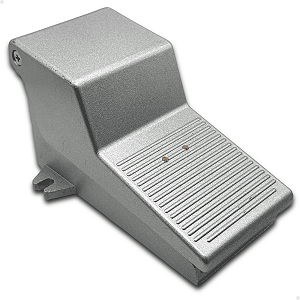 Válvula pedal trava posição 5/2 Vias rosca 1/4 + silenciador integrado