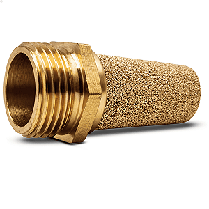 BSL-03 - SILENCIADOR BRONZE LONGO 3/8" BSPP