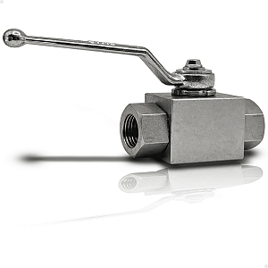 KHB-3/8 - VALVULA ALTA PRESSAO 400 BAR, ROSCA 3/8" BSP