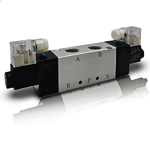 4V420-15DC12V - VALVULA D. SOL. 5/2 VIAS 1/2" BSPP 12VCC