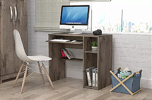MESA DE COMPUTADOR FENIX - AMENDOA