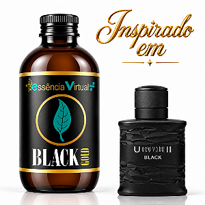 Essência Uomo Black - 60ml - Masculino | Black Gold