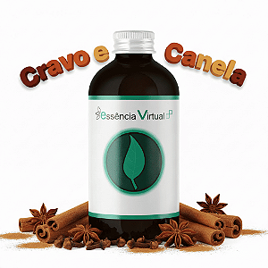 Essência 100ml - Cravo e Canela | Essência Virtual