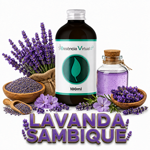 Essência 100ml - Lavanda Sambique | Essência Virtual