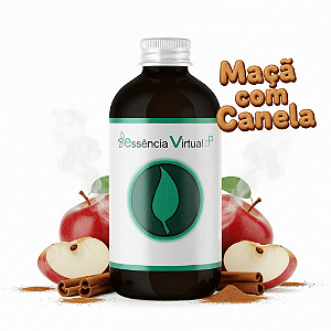 Essência 100ml - Maçã c/ Canela | Essência Virtual
