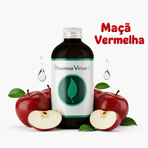 Essência 100ml - Maçã Vermelha | Essência Virtual