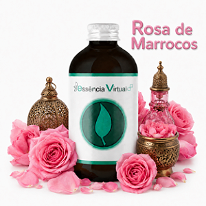 Essência 100ml - Rosa de Marrocos | Essência Virtual