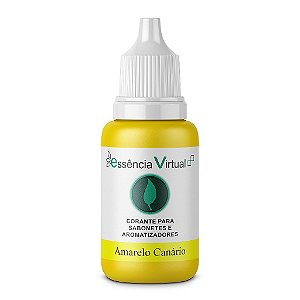 Corante Cosmético Líquido - 100ml - Cor: Amarelo Canário | Essência Virtual
