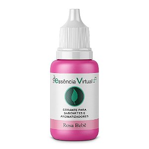 Corante Cosmético Líquido - 100ml - Cor: Rosa Bebê | Essência Virtual