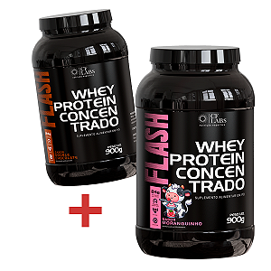 Combo: 2x Flash Wheys Protein 900g