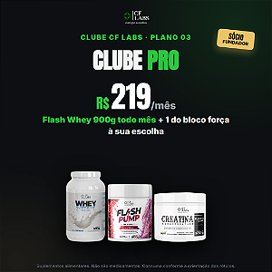 Clube CF Labs PRO — Trimestral (frete grátis)