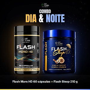 Combo Dia & Noite — Flash Moro HD + Flash Sleep