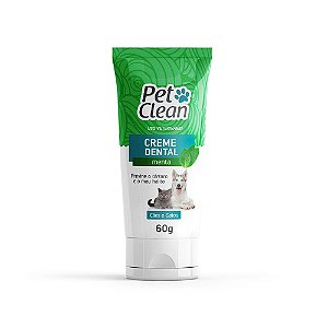 Creme Dental Menta para Cães e Gatos Pet Clean 60 g
