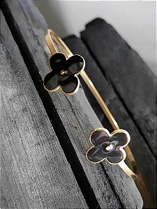 Bracelete De Trevo Resina