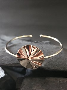 Bracelete  Chapa Orgânica Fio