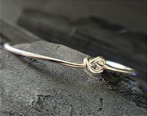 Bracelete Nó Prata