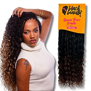 Cabelo de Fibra Sintética Queen Tress Braids