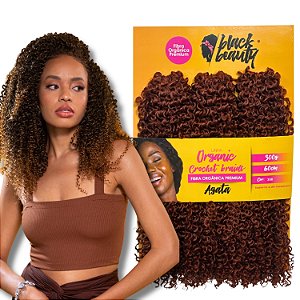Cabelo Orgânico Crochet Braid Agata Black Beauty 60cm