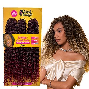 Cabelo Orgânico Crochet Jade 60cm