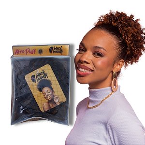Coque Afro Puff Orgânico