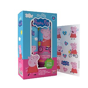 Kit Shampoo sem Embaraço e Creme Multifuncional Peppa Pig Griffus