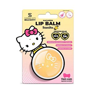 Lip Balm Macaron FPS24 Baunilha Sabrina Sato Hello Kitty