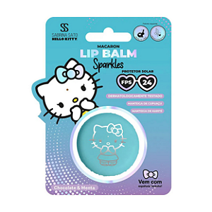 Lip Balm Macaron FPS 24 Chocolate e Menta Sabrina Sato Hello Kitty