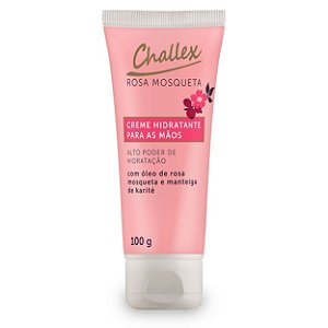 Creme Hidratante para Mãos Rosa Mosqueta e Karité Challex 100g