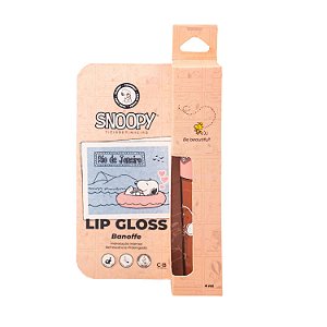 Lip Gloss Banoffee Snoopy Ticiane Pinheiro 4ml