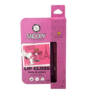 Lip Gloss Torta de Amora Snoopy Ticiane Pinheiro 4ml