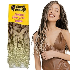 Cabelo Fibra Sintetica Goddess Faux Locs 60cm