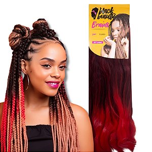 Cabelo Fibra Sintetica Jumbão 51" COLORS 400g