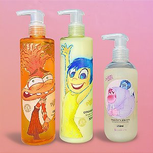 Kit Shampoo, Condicionador e Sabonete Vergonha e Tristeza Divertida Mente & Sabrina Sato