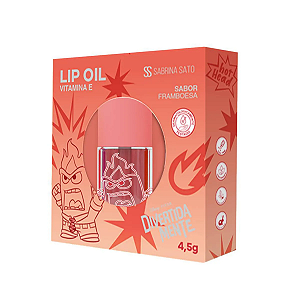 Lip Oil Raiva Cereja Divertida Mente & Sabrina Sato 4,5ml