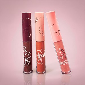 Kit Lip Gloss Snoopy Ticiane Pinheiro