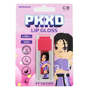 Lip Gloss Morango PK XD by Satiko Cia Beauty 4ml