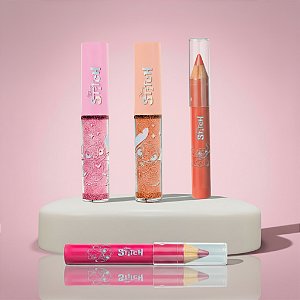 Combo Lovely Lips Angel + Stitch - Stitch Disney